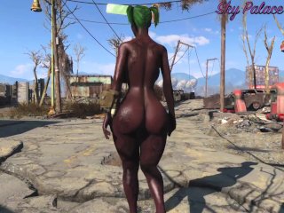 Fallout 4 Character Going For A Walk