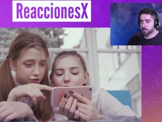 🙆Reacciono A Chicas Con Piel De Porcelana🦄 Gemidos Angelicales Y Muy Calientes!🍒