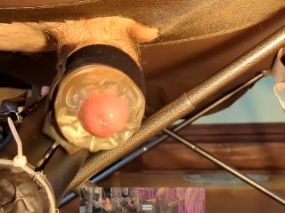 Milking Table Multiple Cum FuckMachine Homemade