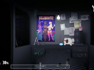 Five Nights At FuzzBoob's Furry FNAF_Girl in Top Hat