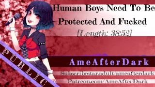 This Arachne Girl Requires The Protection Of A Human Boy & Fuck Silly Erotic Audio