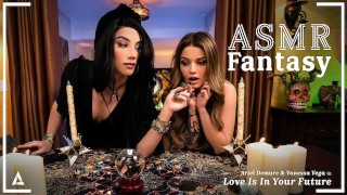 Ariel Demure An ASMR Fantasy Trans Fortune Teller Slides HER FORTUNE Into A Satisfied Customer