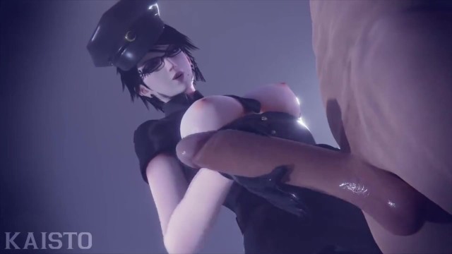 Bayonetta Jacking a Lucky Guy off - Pornhub.com