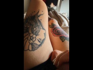 Transgirl Natalia Haze Home Alone And Horny Wanking Her Pink Man Clit Until Orgasm & Please Like 😘