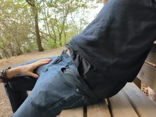 Perfect Booty Wife Gets Her Pussy Drilled on Public_Trail - Amateur Couple_Miele Blanco