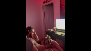 Video Game Sex COLLEGE GIRL RIDES BF IN CUCK POV