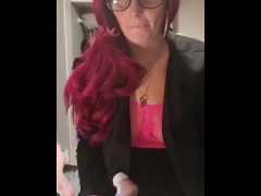 Redhead mommy getting ass fucked