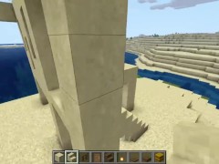How to build Desert House in Minecraft (easy)
