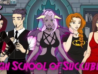 High School Of Succubus #5 [Pc Commentary + Halloween Special]