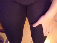 French Femboy DamnOspin: POV thick thighs squish and slap ~ 1/2
