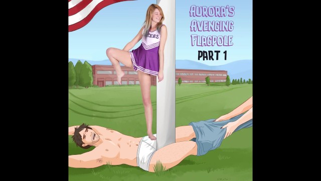 Aurora's Flagpole (Extreme Ballbusting Facesitting Cheerleaders) (Part 1 of  3) - Pornhub.com