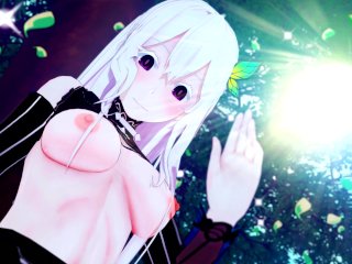 Dreamlike Time With Echidna ✨ Re:zero Hentai