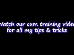 How to get bigger cumshots! Our cumshot training video is out now!  - FuckForeverEver