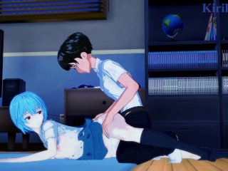 Rei Ayanami And Shinji Ikari Have Intense Sex At Home. - Neon Genesis Evangelion Hentai