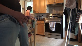 Mother In The Kitchen With Iranian Milf Irani Jadid