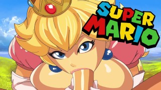 Princess Peach Mario's COCK IS SWALLOWED BY PRINCESS PEACH MARIO BROS
