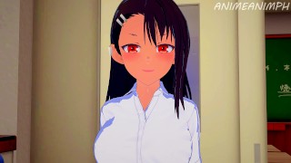 Anime Hentai 3D Uncensored Nagatoro San Teases You At School Until Creampie