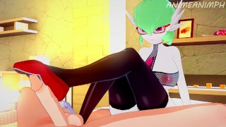 Footjob Pokemon Gardevoir Makes You Cum Inside Her Anime Hentai 3D Uncensored
