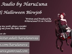 18+ Audio - Halloween Blowjob by @HaruLunaVA on Twitter