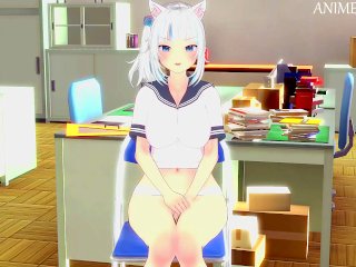 Entire Day Spent With Vtuber Gawr Gura To Fuck Her Until Creampie - Anime Hentai 3D Uncensored