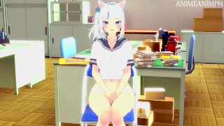 I Spent The Entire Day With Vtuber Gawr Gura To Fuck Her Until Creampie Anime Hentai 3D Uncensored