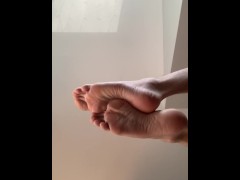 The soles of the young twinks feet.Try not to cum