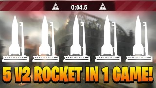 Twitch M1918 Vanguard 5 V2 Rockets Vs PENTA V2 ROCKET In 1 Game