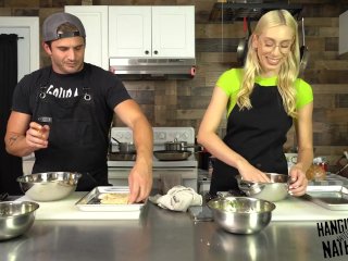 Kay Lovely And Nathan Bronson Cooking Battle & Porn Chitchat