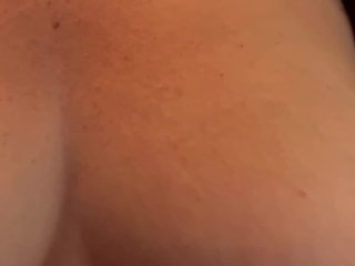 Cock Sucking, Tit Fucking, Cum All Over Hairy_Pussy of Braided PigtailWife