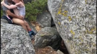 Red Hair Creampie Is Given To A Redhead Who Was Fucked In The Mountains