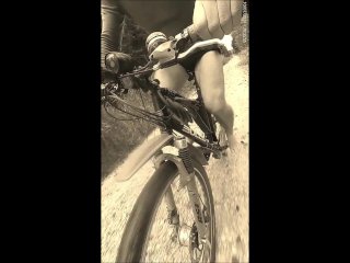 Bicycle Gym With Natural Muscle Guy Andy Autumn 2022 Halloween Mtb Edition Part 1