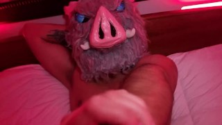 Masturbate Inosuke Touching His Dick- Pov- Demon Slayer Cosplay