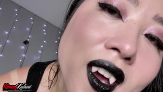 Cum Countdown Kimmy Kalani -Asmr Cum Countdown- Sexy Vampire Feeds On You