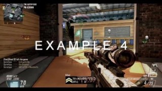 Spratt Example 4 A Montage Reaction To Black Ops 2