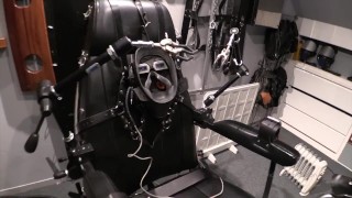 Nose Bondage And Electro Stimulation In Grimly's Hot Seat