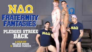 Hottie Pledges Stand Up To Master, Fuck n' Suck - Des Irez, Max Lorde - NextDoorTwink