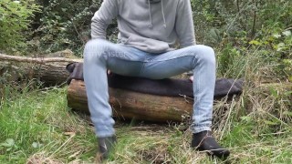 Big Cock A BARELY LEGAL TEEN DESIRES A BIG DICK IN THE FOREST