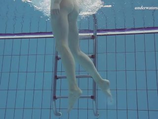 Sexy BigTits Lera Swimming Naked