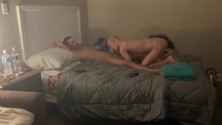 Twink Rides Daddy's IG COCK Until He Blows Deep In Me