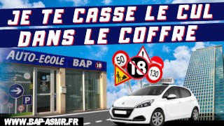 Pipe And Sodomie In A French Auto-School Car Audio Porno