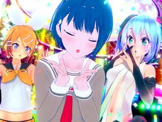 Project Sekai Colorful Stage Anime Hentai Compilation (Hatsune Miku, Haruka Kiritani, Kagamine Rin)