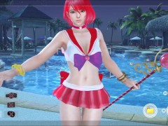 Dead or Alive Xtreme Venus Vacation Tamaki Sailor Scout Uniform Nude Mod Fanservice Appreciation