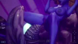 Subversive Furry Alien With A Massive Horse Cock Cumshot In His Tight Ass