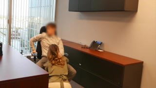 Work In My Office I Have A New Young Secretary Sucking My Dick