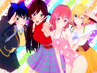 Rent A Girlfriend Anime Hentai 3D Uncensored