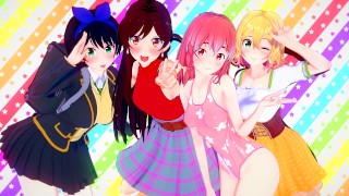 UNCENSORED RENT A GIRLFRIEND ANIME HENTAI 3D