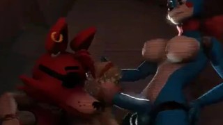 Freddy's Futanari Sex With Girl And Foxy P2 For Five Nights