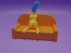 marge simpsons figure 360 view