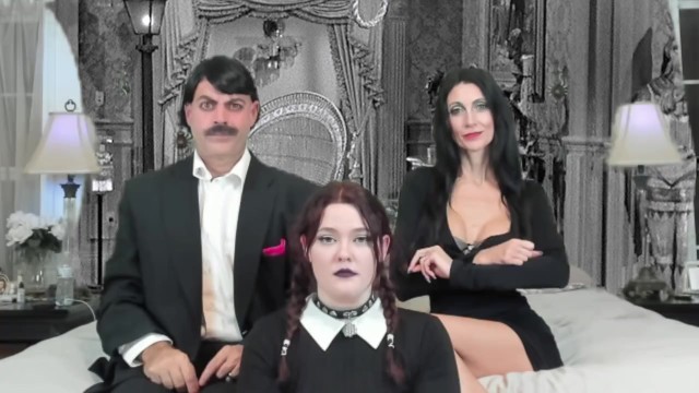 Addams Family Porn - Addams Family Threesome a Sex Parody available on Onlyfans/sofia3211 -  Pornhub.com