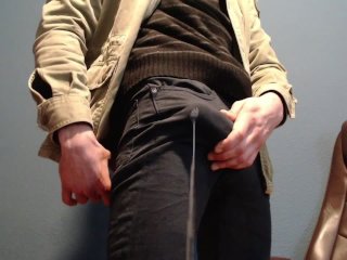 I Was Horny And Leaking On My Jeans All Day Long Till I Got Home And Got Messy!
